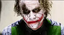 Joker nodding and smiling