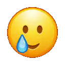 Sweat Drop Emoji Blinking
