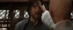 Bruce Wayne pushed by Ra's al Ghul