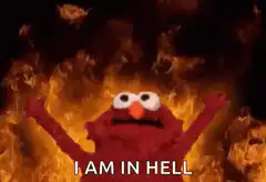 Elmo in Hell