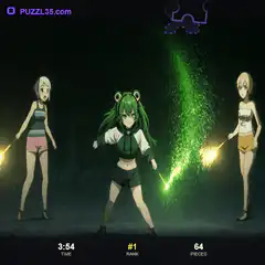 Mori Calliope with sparklers