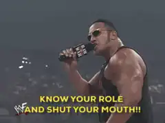 The Rock Know Your Role Shut Your Mouth