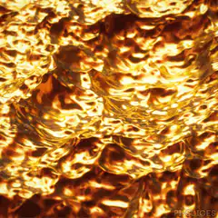 Golden liquid surface texture