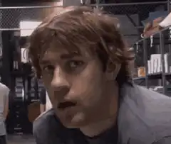 John Krasinski confused face