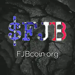 $FJB logo with stars and stripes