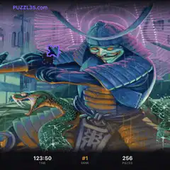 Samurai Puzzle Game