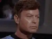Spock and Kirk disapproving faces