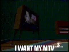 I Want My MTV Classic Logo