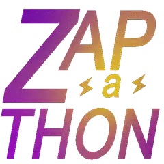 Zap a Thon logo animation