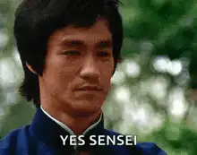Bruce Lee Yes Sensei