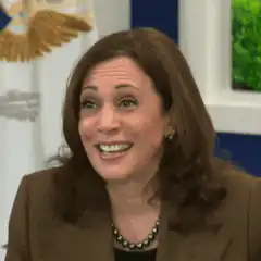 Kamala Harris laughing