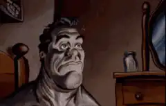 Hulk waking up in bed