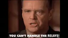 Jack Nicholson You Can't Handle The Relays