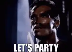 Arnold Schwarzenegger Let's Party