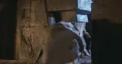 Indiana Jones crushed by rolling boulder
