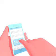 Tweeting bird animation