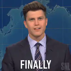 Colin Jost Finally