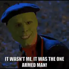 The Mask It Wasn't Me GIF