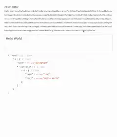 Nostri Editor Auto-Linking Demo