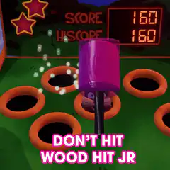 Whack-a-Mole game hitting Jr