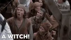 Monty Python and the Holy Grail A Witch!