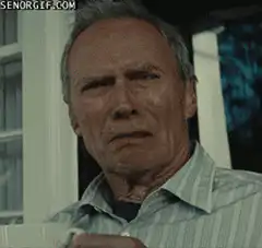 Clint Eastside coffee face