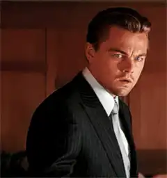 Leonardo DiCaprio shocked face