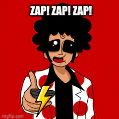 Zap Zap Zap Thumbs Up