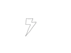 Bitcoin lightning bolt to coin