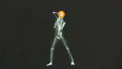 Bitcoin skeleton dancing