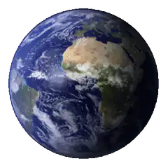 Rotating Earth Globe