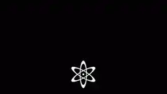 Cat and atom symbol animation
