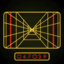 Stay on Target retro arcade game