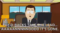 D-backs take the lead Aaaannnnddd it's gone