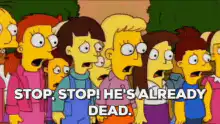 Nelson Muntz laughing at crowd