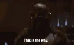 The Mandalorian This is the way