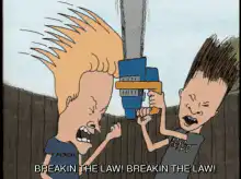 Beavis and Butt-Head Breakin the Law