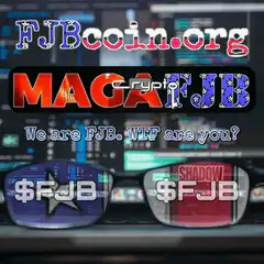 MAGA Crypto FJB Coin Glasses
