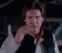 Han Solo pointing finger