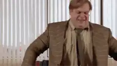 Dwight Schrute gets electrocuted