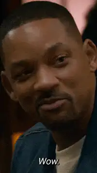 Will Smith Wow Reaction