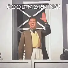 Good Morning Mr. Smith waving