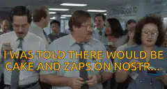 Dwight Schrute Cake and Zaps on Nostr