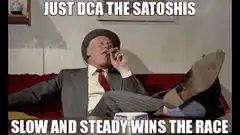 Just DCA the Satoshis Slow and Steady Wins the Race