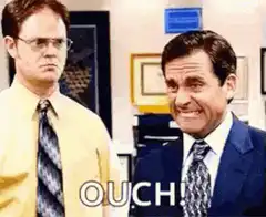 Michael Scott Ouch