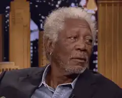 Morgan Freeman Nodding