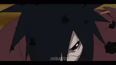 Madara Uchiha Sharingan activation