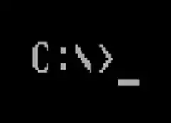 C:\>_ cursor blinking