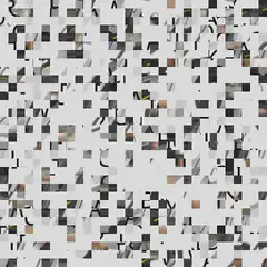 Abstract pixelated mosaic pattern