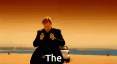 The Man Walking Away From Explosion